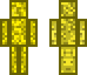 block of gold man