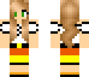 halloween - candy corn witch