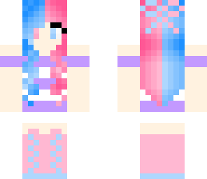 cotton candy girl done