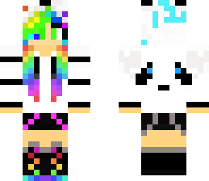 rainbow girl