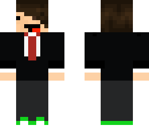 me in a suit in and tie