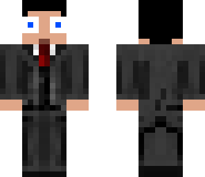 scared man in a suit