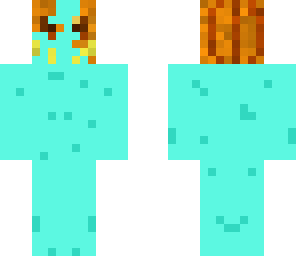 diamond body pumpkin head