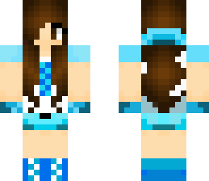 blue girl