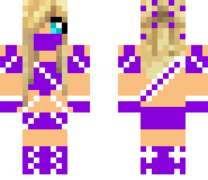 purple ninja girl