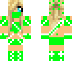green ninja girl