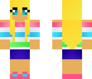 summer girl skin