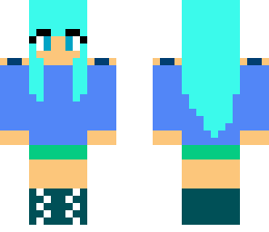 blue girl thingy