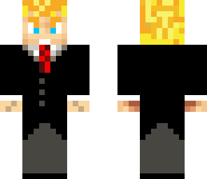 goku in a suit