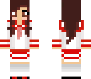 japanese uniform school girl red