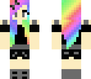 rainbow girl