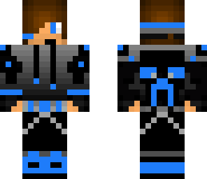 shadow blue monster man