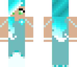 blue gown