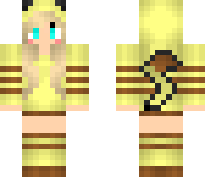 edited pikachu girl