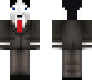 omg panda in a suit