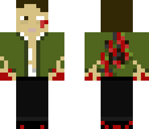 slightly gory man