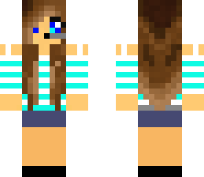 blue girl