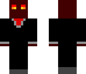 magma cube in a suit