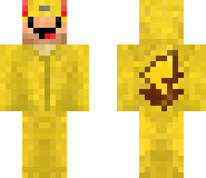 woofless  on a pikachu suit