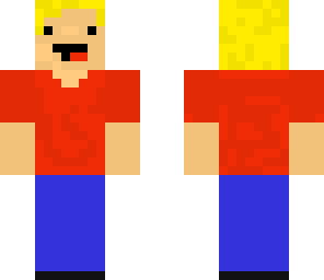 blond derp face