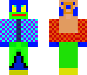 weird guy with blue skin 