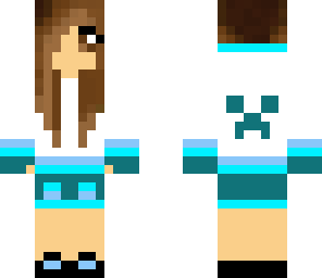 blue creeper girl