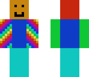 rainbow person
