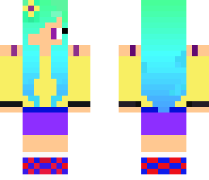 pretty neon girl