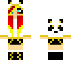 red panda girl
