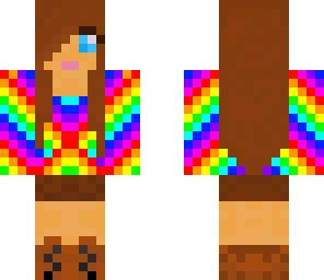 rainbow girl