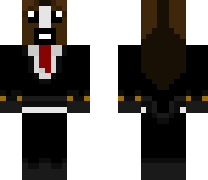 horse in a tux