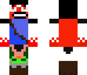 clown in hoody