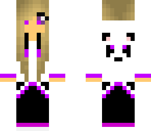 panda cute girl