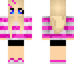 cute pink girl