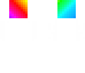 rainbow head