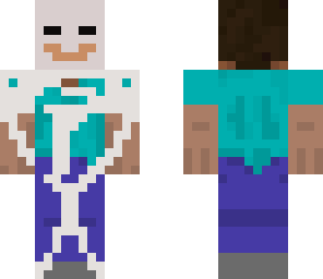 herobrine boy with cake