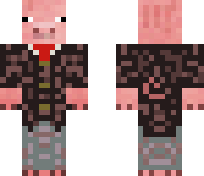 pig guy in a suit