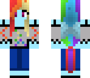 rainbow dash training clothes