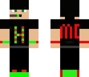 minecraftxharrys rainbow skin