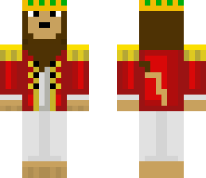 lion king with clothing