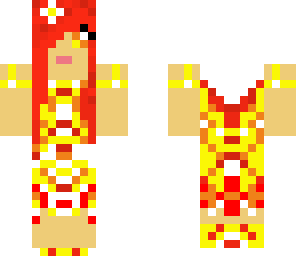 fire princess wedding