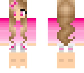 cute girl pink