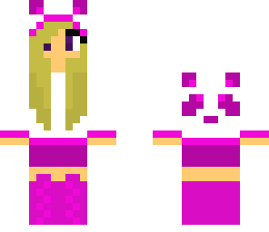 pink panda girl