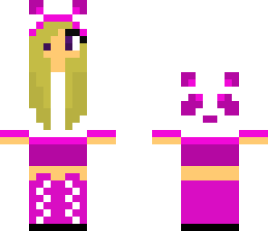 pink panda girl