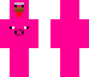 pink chicken pig thing