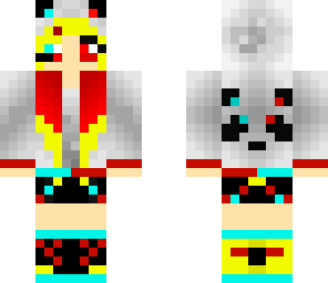 colorful panda