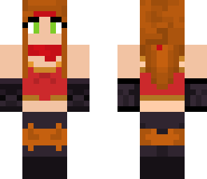 flame girl