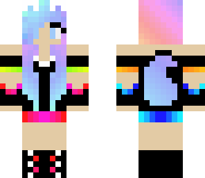 rainbow wolf
