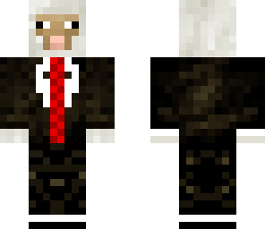 sheep in a suit red tie