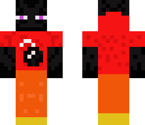 enderman wearing a hoodie